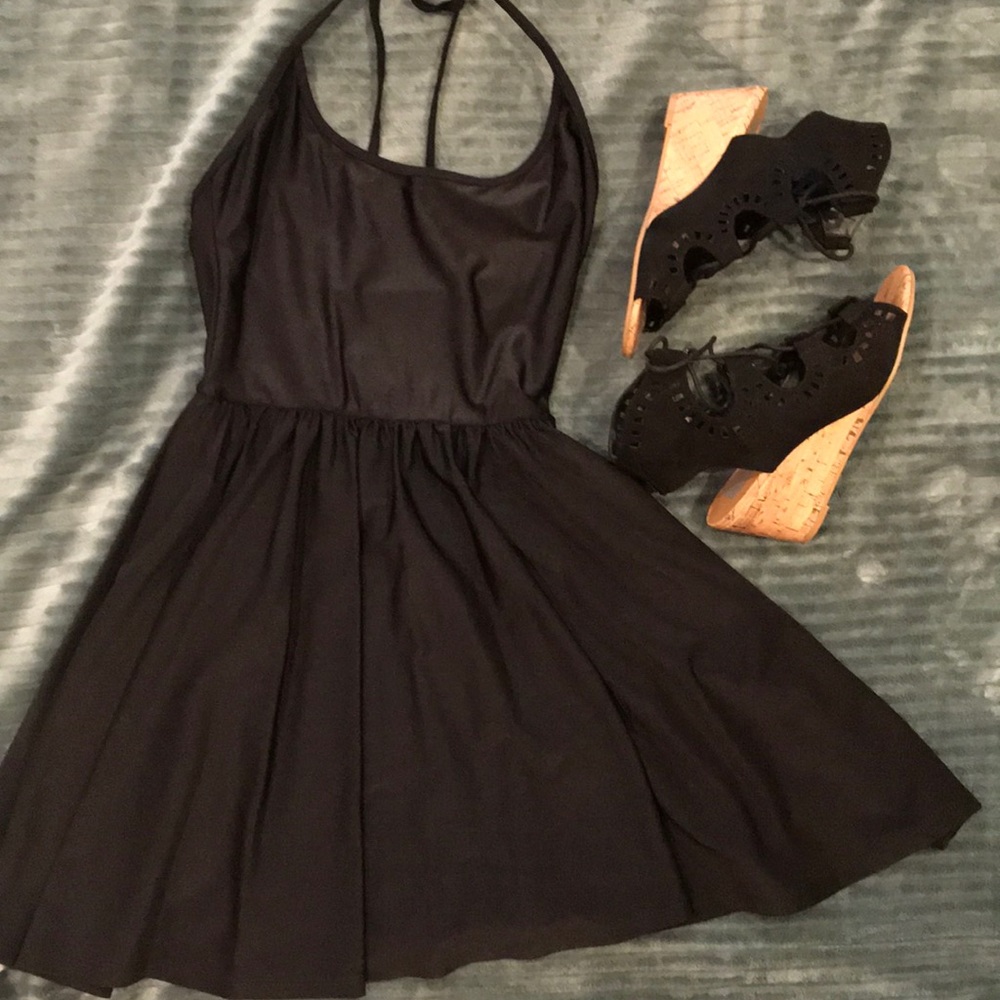 American apparel black dress